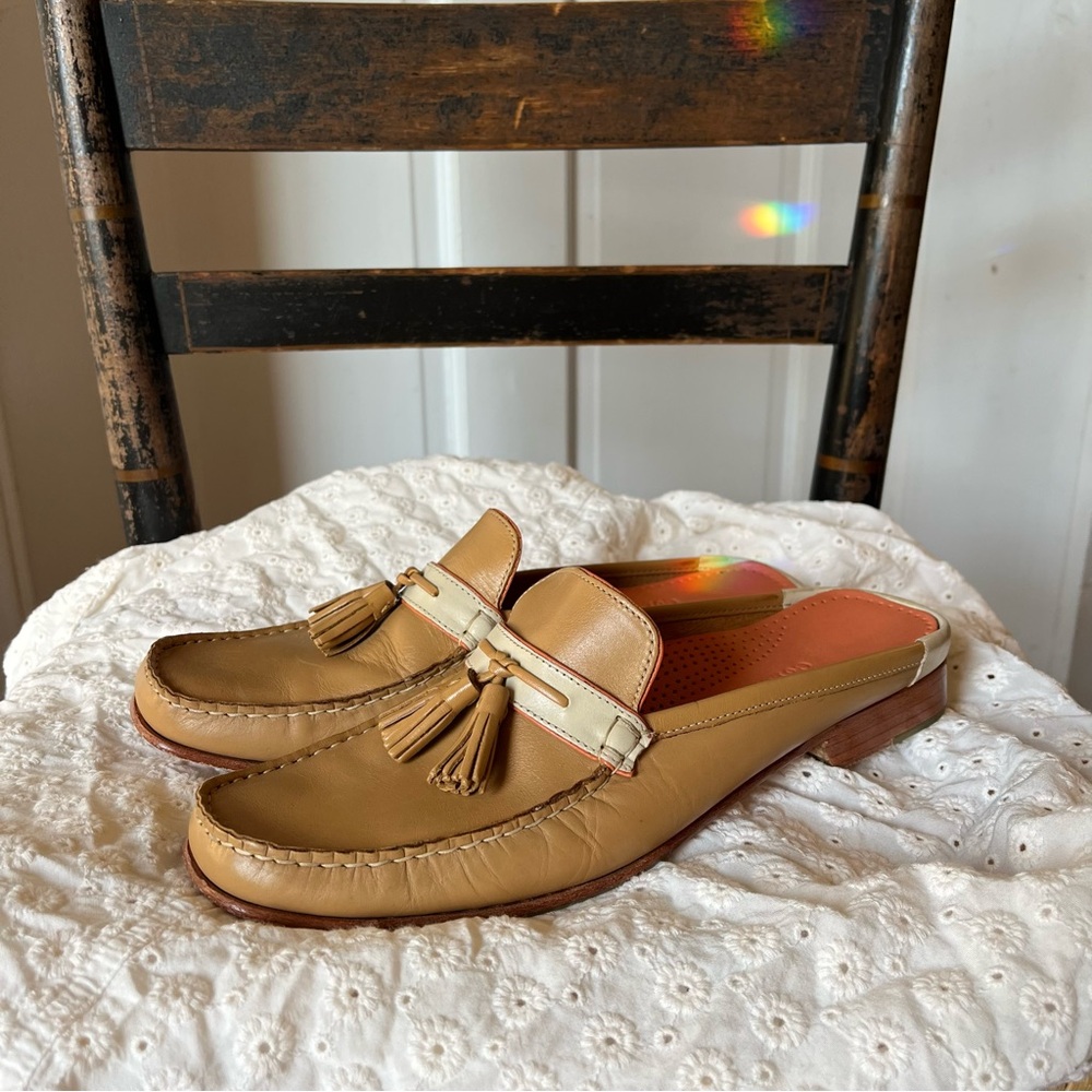 Leather Loafers with Tassels